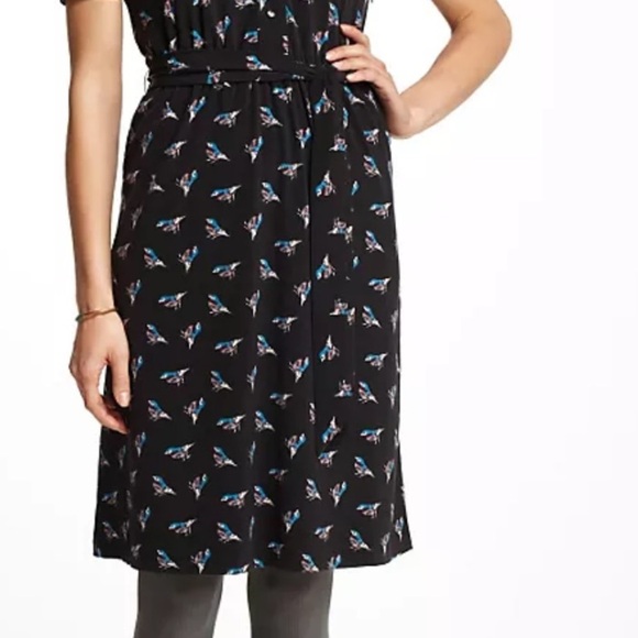 Karen Walker HI THERE (Anthropologie) size 6 EUC Dress with Blue Floral Design - Picture 14 of 14